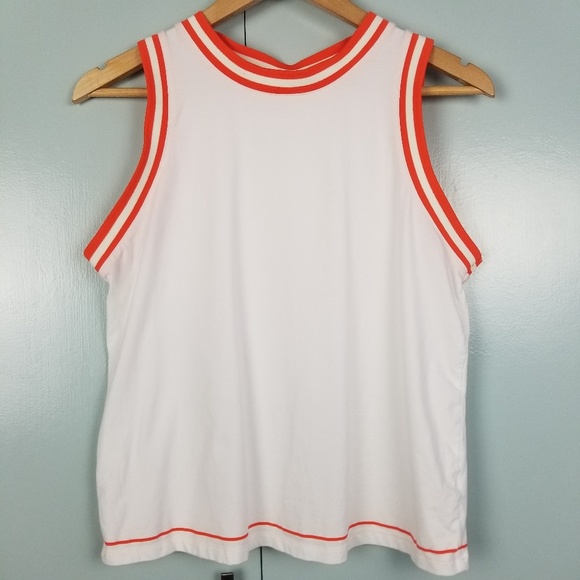 Hunter for Target Tops - Hunter for Target white orange tank top size M   *N2